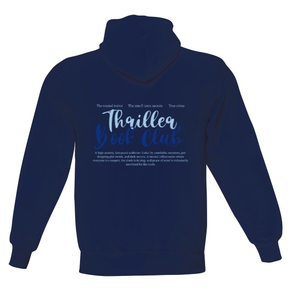 Thriller Book Club hoodie s kapucí