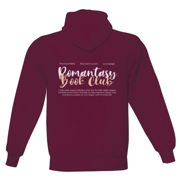 Romantasy Book Club hoodie s kapucí