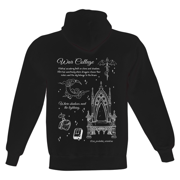 War college Hoodie s kapucí