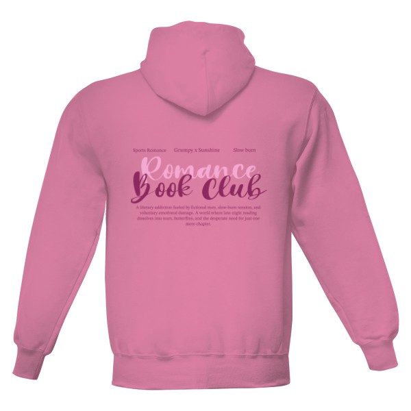 Romance Book Club hoodie s kapucí